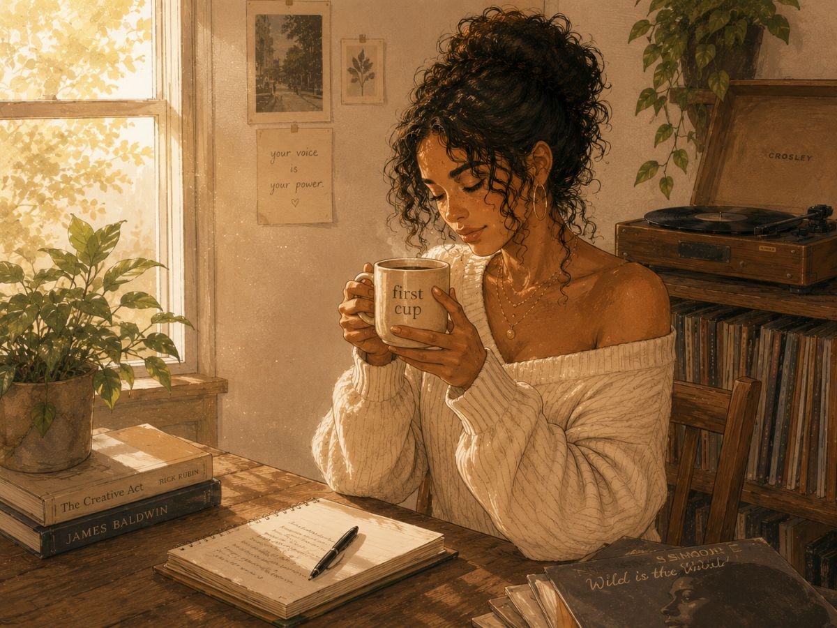 First cup